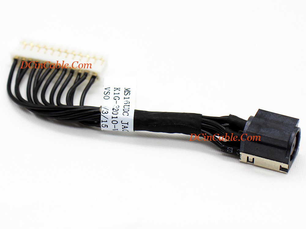 (image for) Free Shipping Power Jack DC IN Cable for MSI GE65 Raider 9SD 9SE 9SEX 9SF 9SFX Charging Port DC-IN Connector Input Assembly